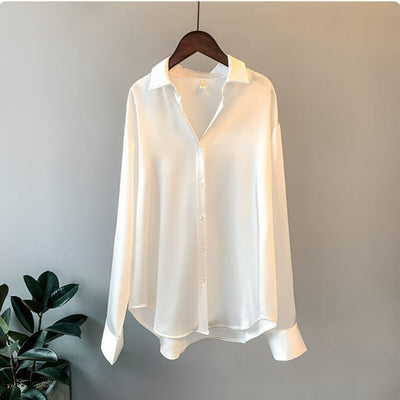Margot - Chemisier en satin