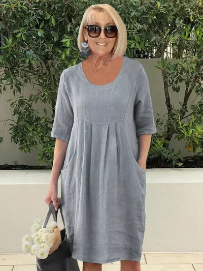 Kari - Robe classique vaporeuse